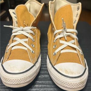 Converse Chuck Taylor All Star high-top “Yellow Mustard” size 9.5
